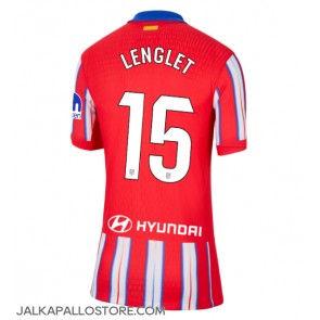 Atletico Madrid Clement Lenglet #15 Kotipaita Naisten 2024-25 Lyhythihainen